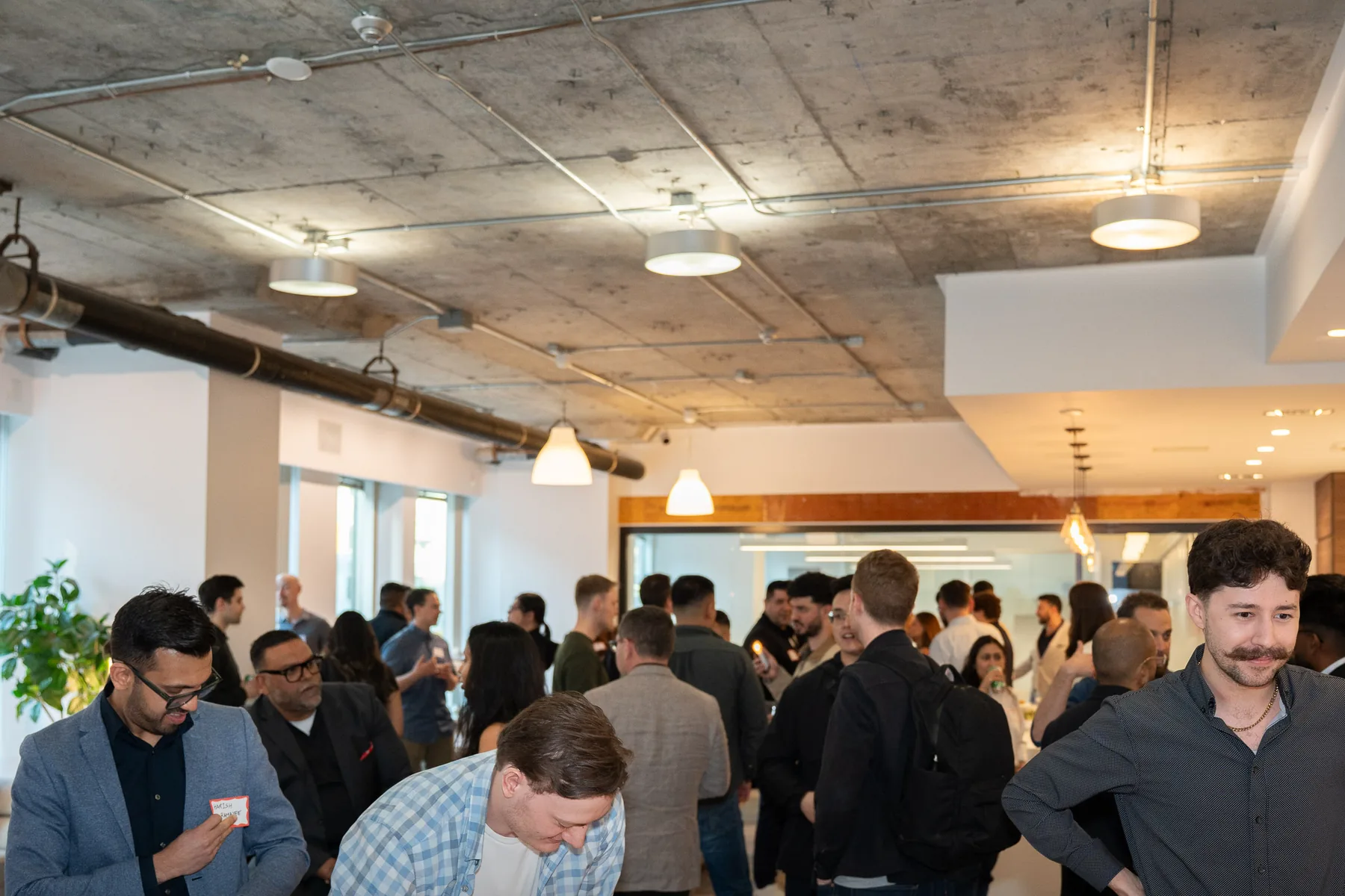 Networking at the GTM North launch